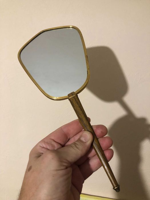 Винтажное элегантное  зеркало 1950-х годов