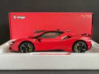 Ferrari SF90 Stradale Assetto Fiorano 2020 Red Bburago Signature 1:18