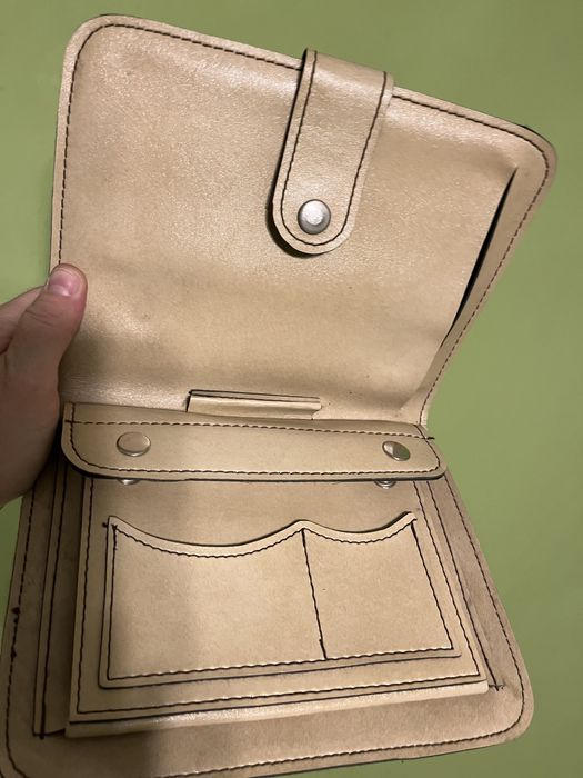 Saszetka męska retro