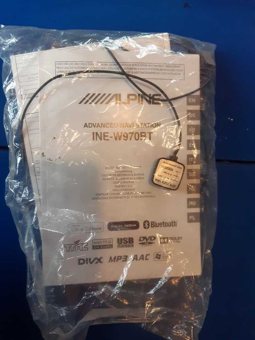 Radio Alpine INE-W970BT Nawigacja GPS dotyk 6,1 USB DVD