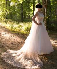 Suknia ślubna, rozmiar 36