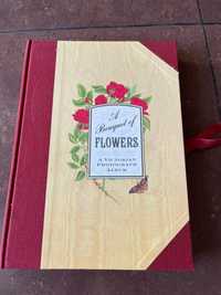 Wiktoriański Album do zdjęć A Bouquet of Flowers Victorian