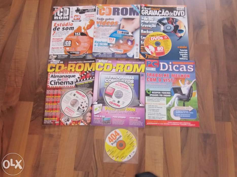 14-revistas+CD para computador