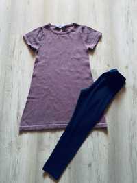 Sukienka+legginsy H&M rozm. 110/116