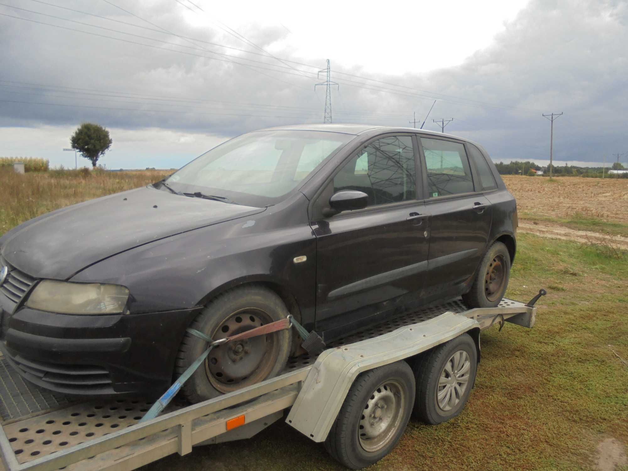 Fiat Stilo 1.9 jtd przeznaczony na części 115KM  granatowy 5drzwi hak