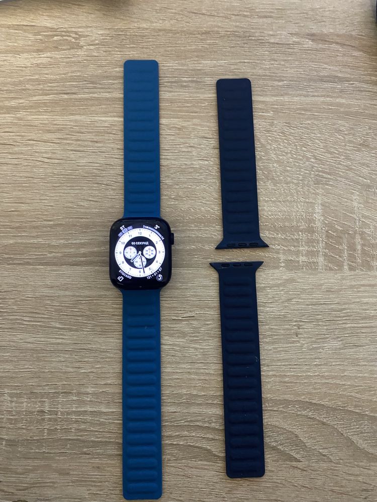 Магнітний ремішок для Apple Watch 7 45” (2шт)