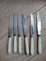 6 sztuk noży nerż PRL