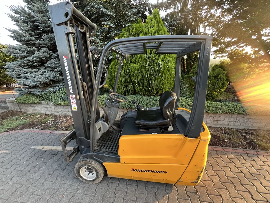 Wózek Junheinrich 216K elektryczny jak Linde