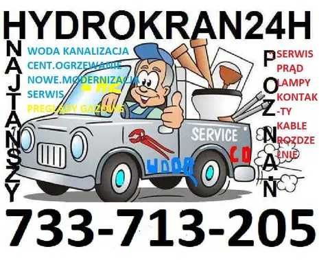 Hydraulik Elektryk  Gaz termin od zaraz najtańszy  upr. kamera