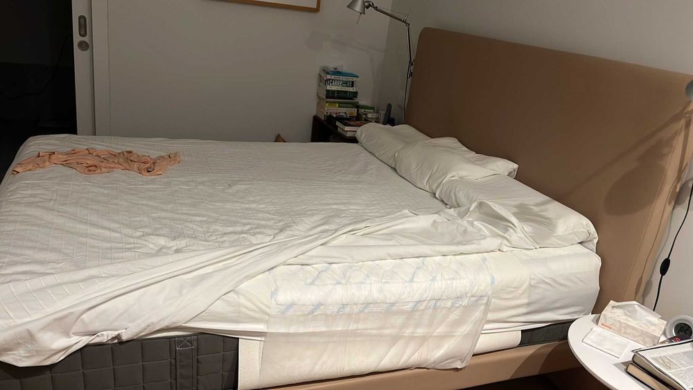 cama sem colchao