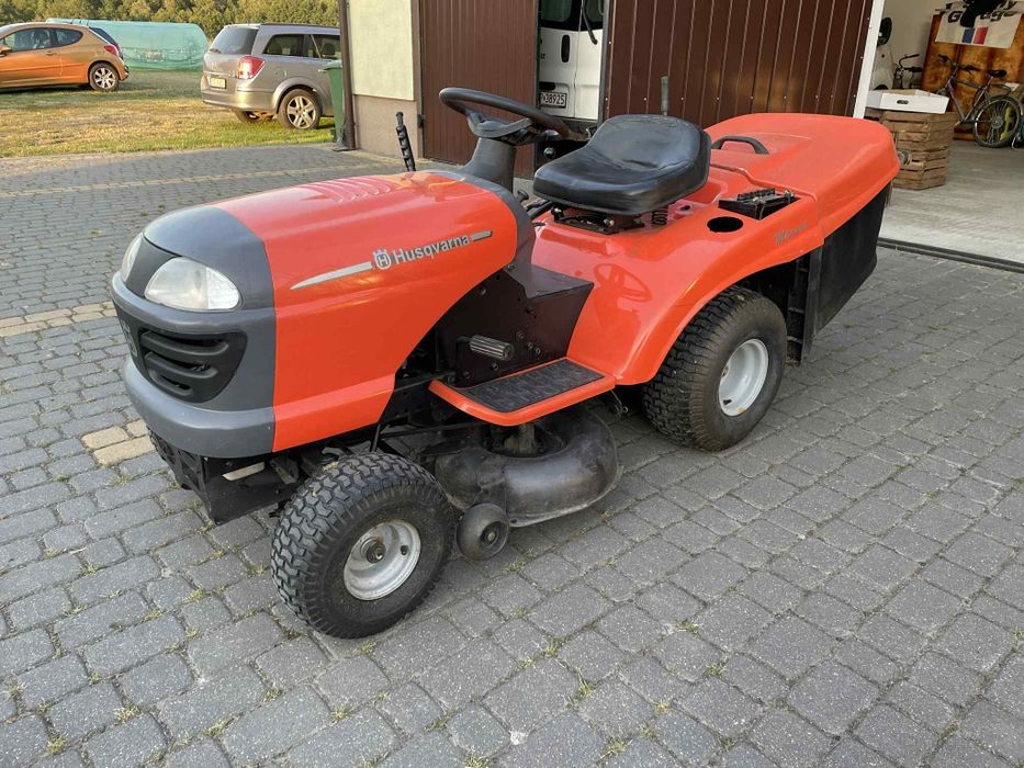Kosiarka traktorek Husqvarna ct151 13km manual duży kosz