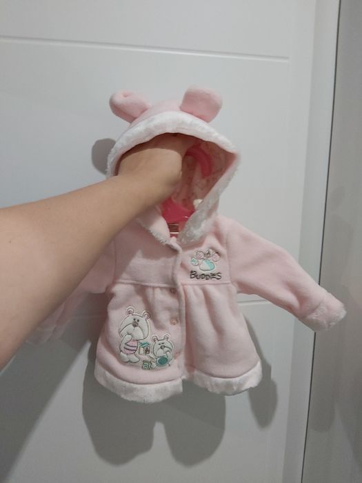 Piękny różowy dresik 62-68 cm. Jak NOWY