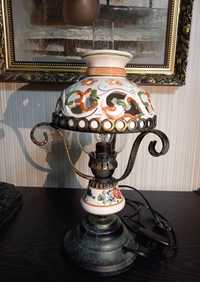 Lampka stołowa ceramiczna