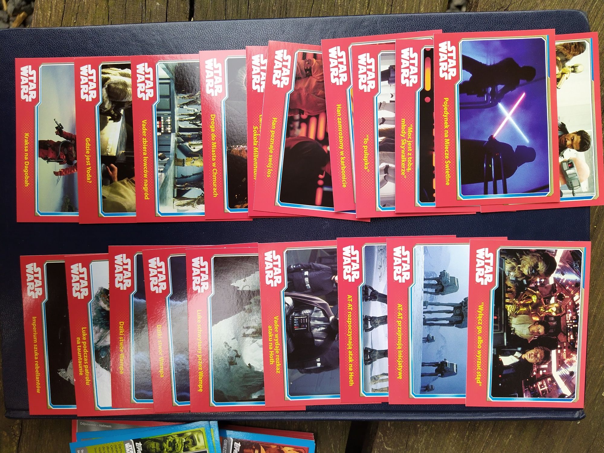 Karty Star Wars (83 szt) + gratis! Carrefour Topps Gwiezdne Wojny