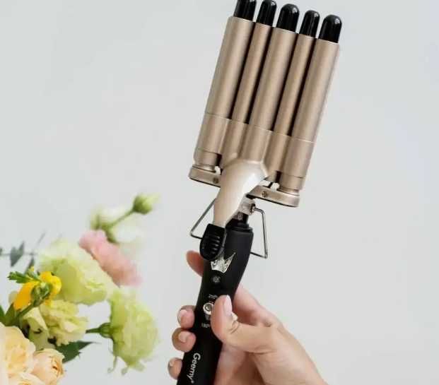 НОВИНКА! Плойка - гофре на п'ять циліндрів для швидкої завивки Стайлер