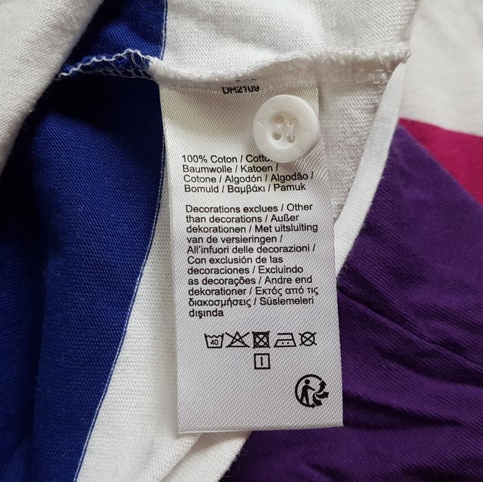 Lacoste поло футболка оригинал 3 - S в полоску