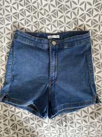 krótkie spodenki szorty jeansowe