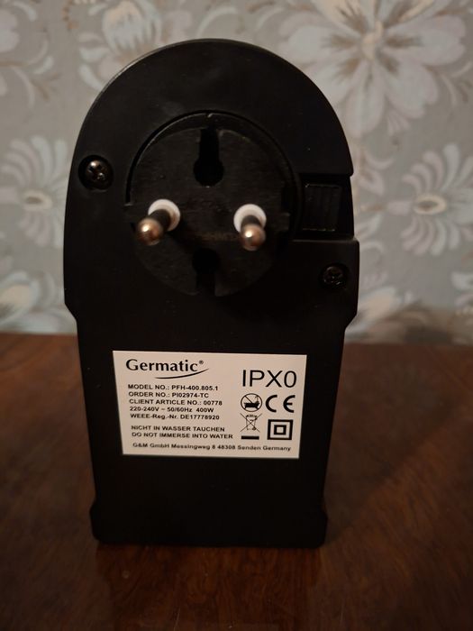 Germatic Компактный Керамичесский Тепловентилятор! ГЕРМАНИЯ!