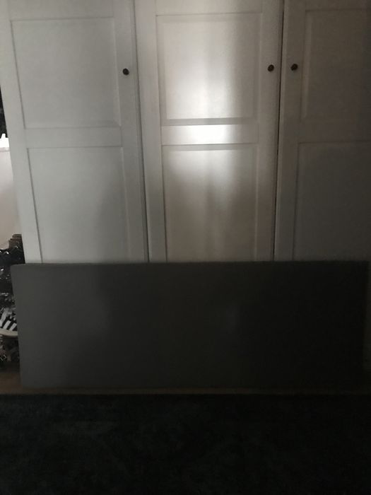 NOWY Zagłówek do łóżka.Szary. 140x50