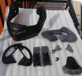 Kask SHOEI MULTITEC części policzki szczęka osłony pasków mechanizm