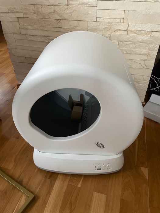 Trixie Kuweta samoczyszcząca, dla kota, biała, plastik, 53×55.5×52 cm