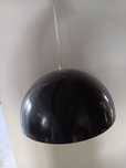 Lampa kuchenna Czarny limonka