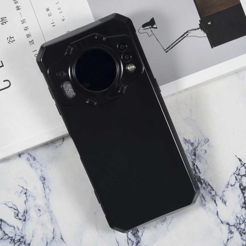 Силіконовий чохол на Oukitel  WP21 Ultra  черный и прозрачный