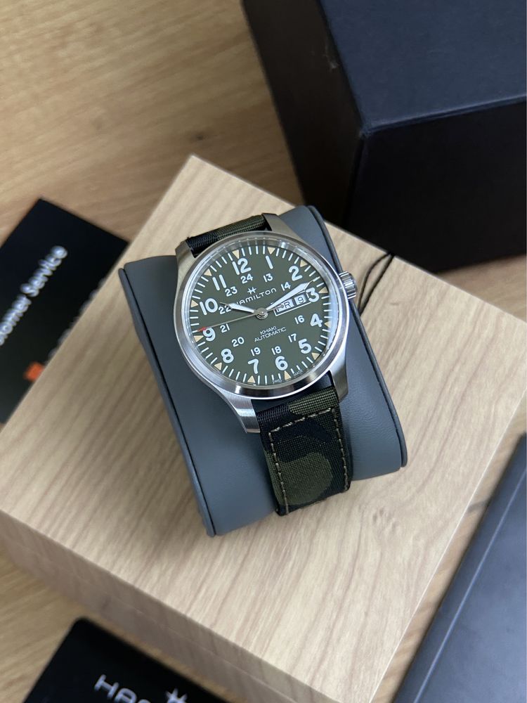 HAMILTON Khaki Field Day Date Auto H70535061