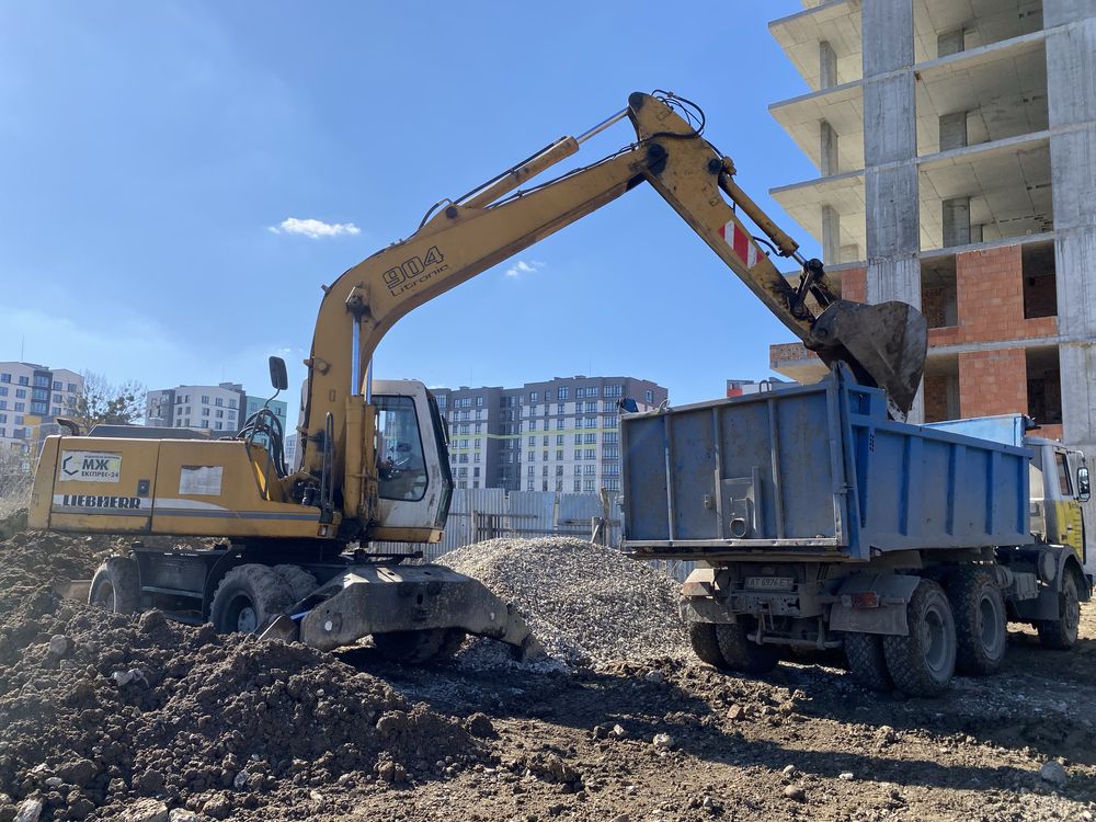 Оренда повноповоротного ескаватора