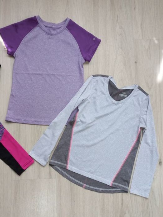 Спортивная одежда футболка для девочек 6-8 лет