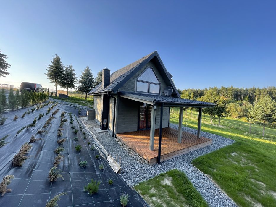 Domy domki drewniane całoroczne 35m2, 70m2 oraz większe.