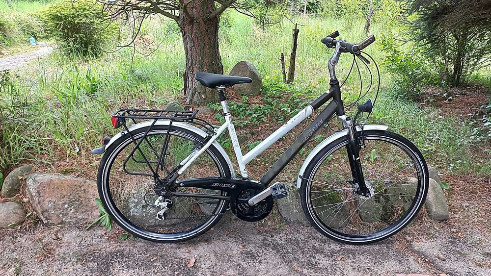 Alu Rower Miejski Damski Rixe La Rochelle Damka Alivio Sr Suntour 28