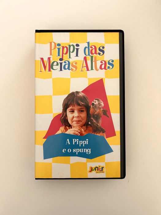 VHS Pipi das Meias Altas - Pipi e o Spung