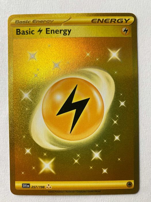 Karta Pokemon: Basic Lightning Energy (SVI 257) / Scarlet & Violet
