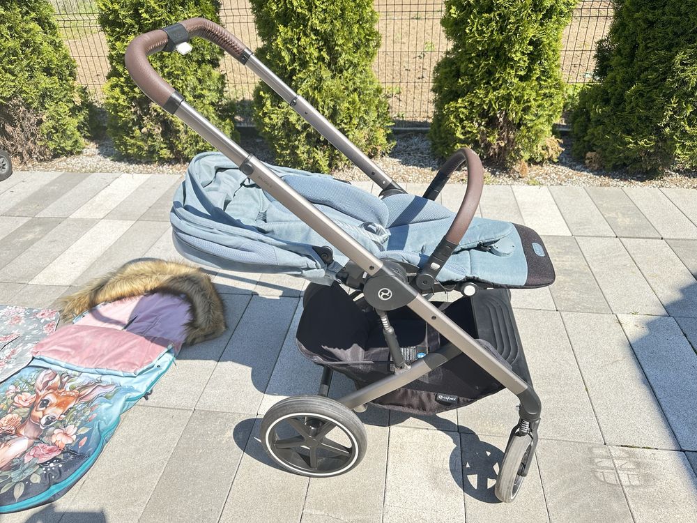 Wozek spacerowy Cybex Balios S Lux Sky 2023 Blue