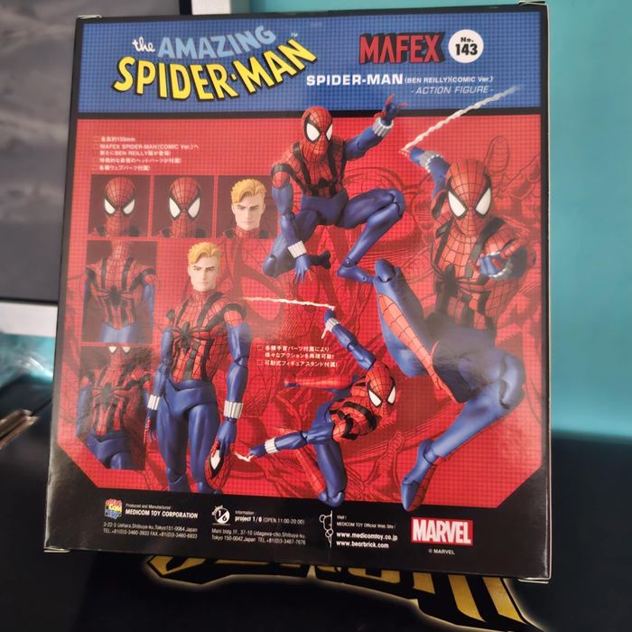 Figurka MAFEX (No.143): Spider-Man (Ben Reilly) NOWA