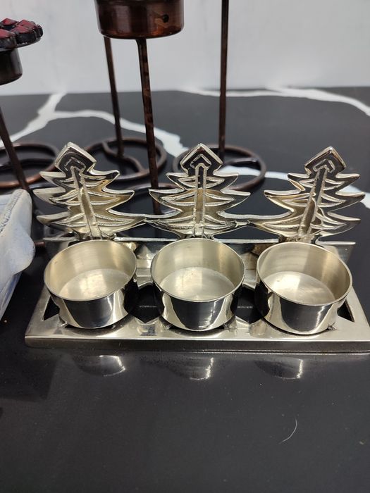 Conjunto de 7 castiçais