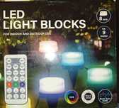 Bloczki oświetleniowe LED 8 diod LED RGB Music Sync 9 metrów