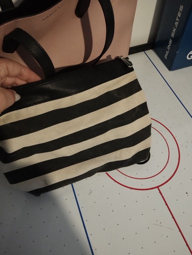 Torba MONNARI duża z torebką wewnętrzna ekoskora