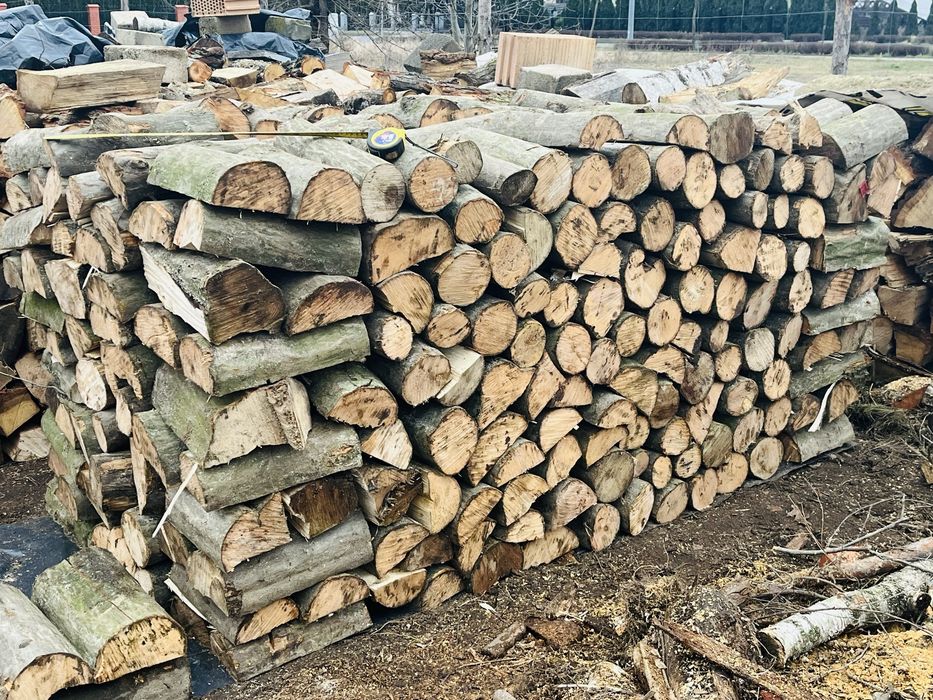 Drewno kominkowe  Akacja vsGrab Jesion Buk Dab Brzoza Sosna
