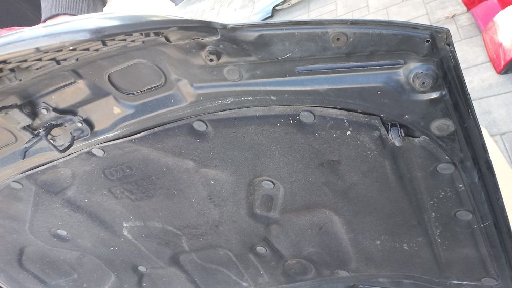 Audi a4 b5 95-99 maska pokrywa silnika szara lx7z