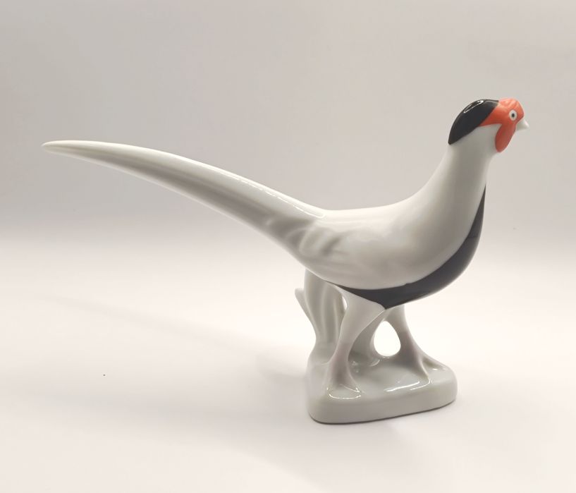 Bażant królewski figurka porcelanowa New Look Art Deco Cluj Rumunia