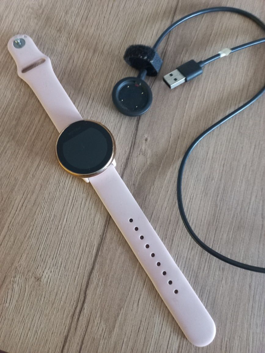 Zegarek damski -Smartwatch Polar Ignite Pink Rose S