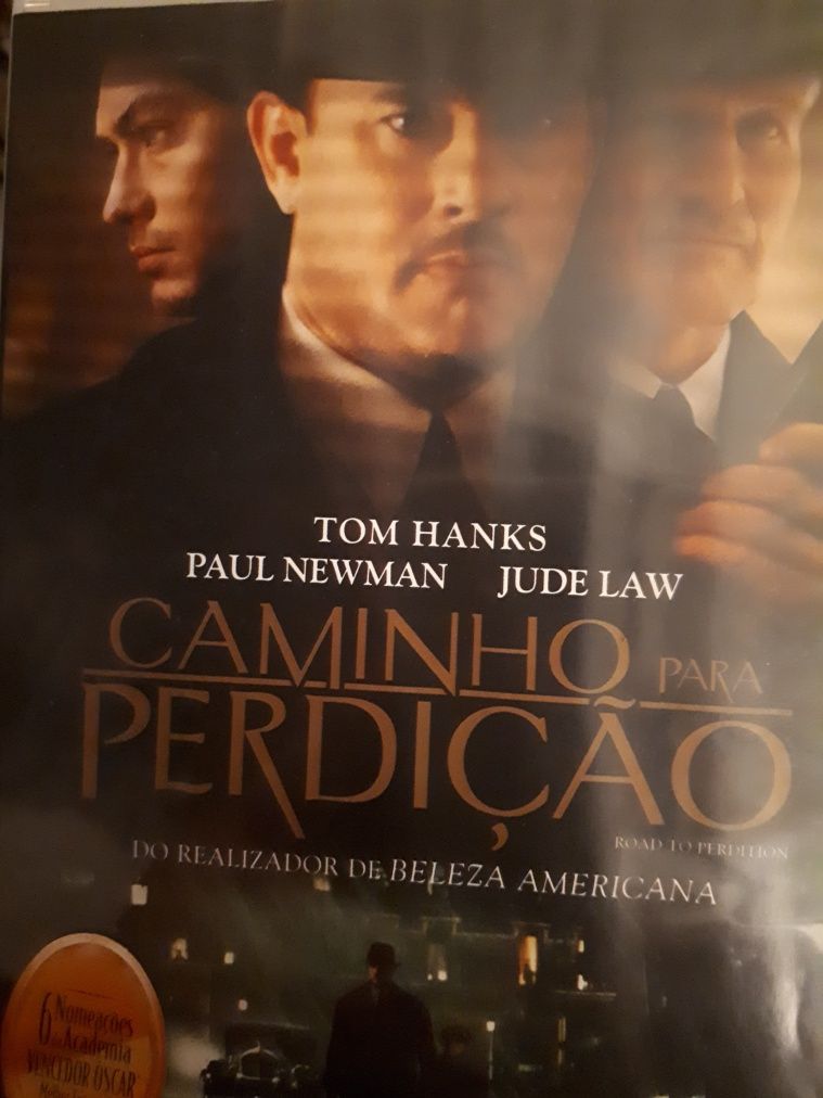 DVD Caminho para perdição Tom Hanks, Paul Newman e Jude Law