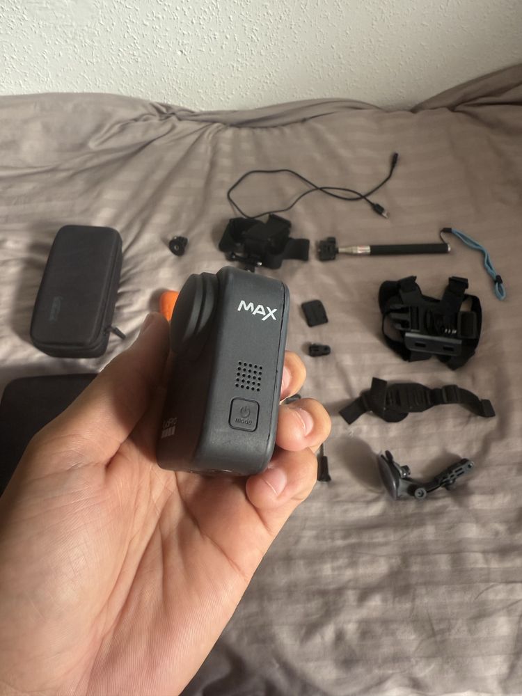 GOPRO MAX 360 + acessórios