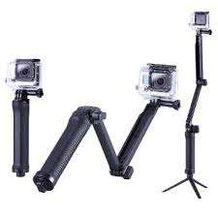 monopod extensor 3 way GoPro Tripé Tripod