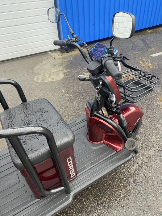 Трицикл електро Corso RAW 1200w 72V/23Ah графеновий акб