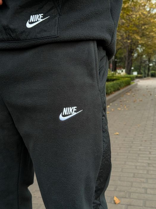 ОРИГІНАЛ‼️Флісові штани Nike Polar fleece зовнішній фліс