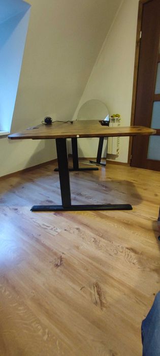 Biurko regulowane elektrycznie 150x100x70/120cm
