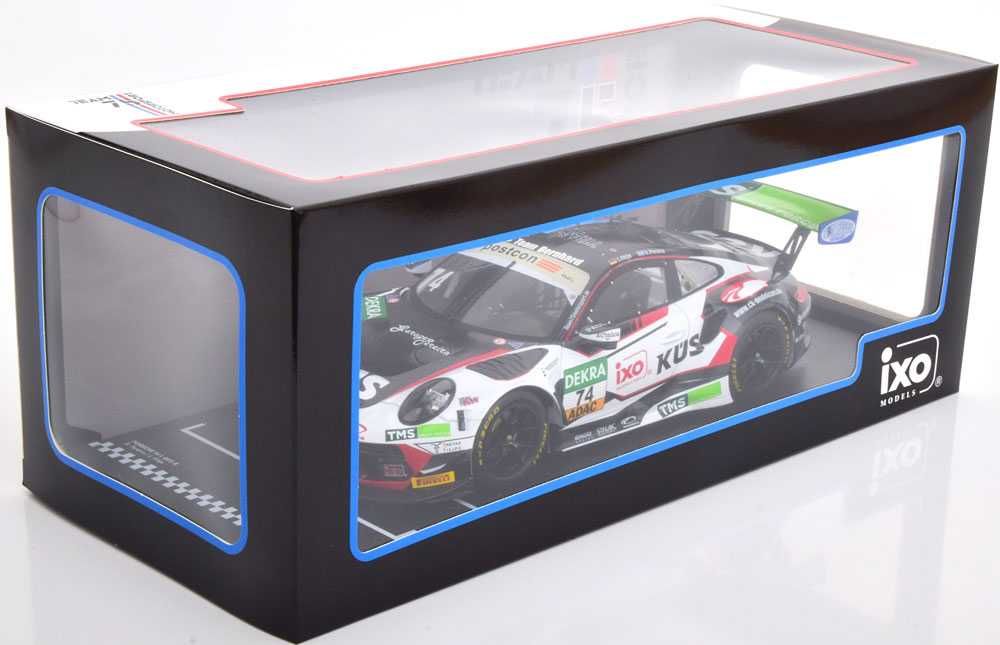 Model 1:18 Ixo Porsche 911 GT3 R #74 ADAC GT Masters 2021 KÜS Team
